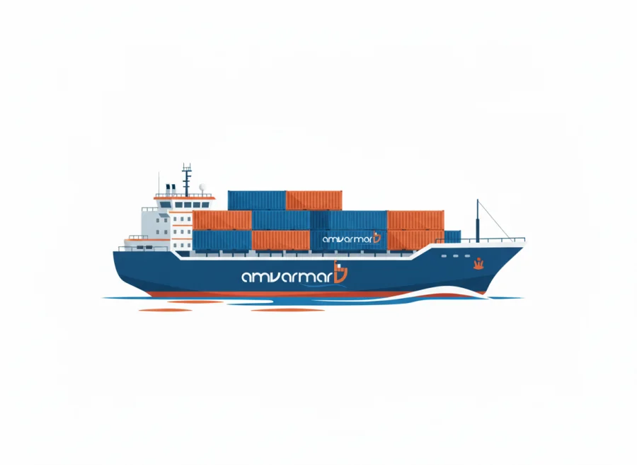 Buque portacontenedores operado por Amvarmar